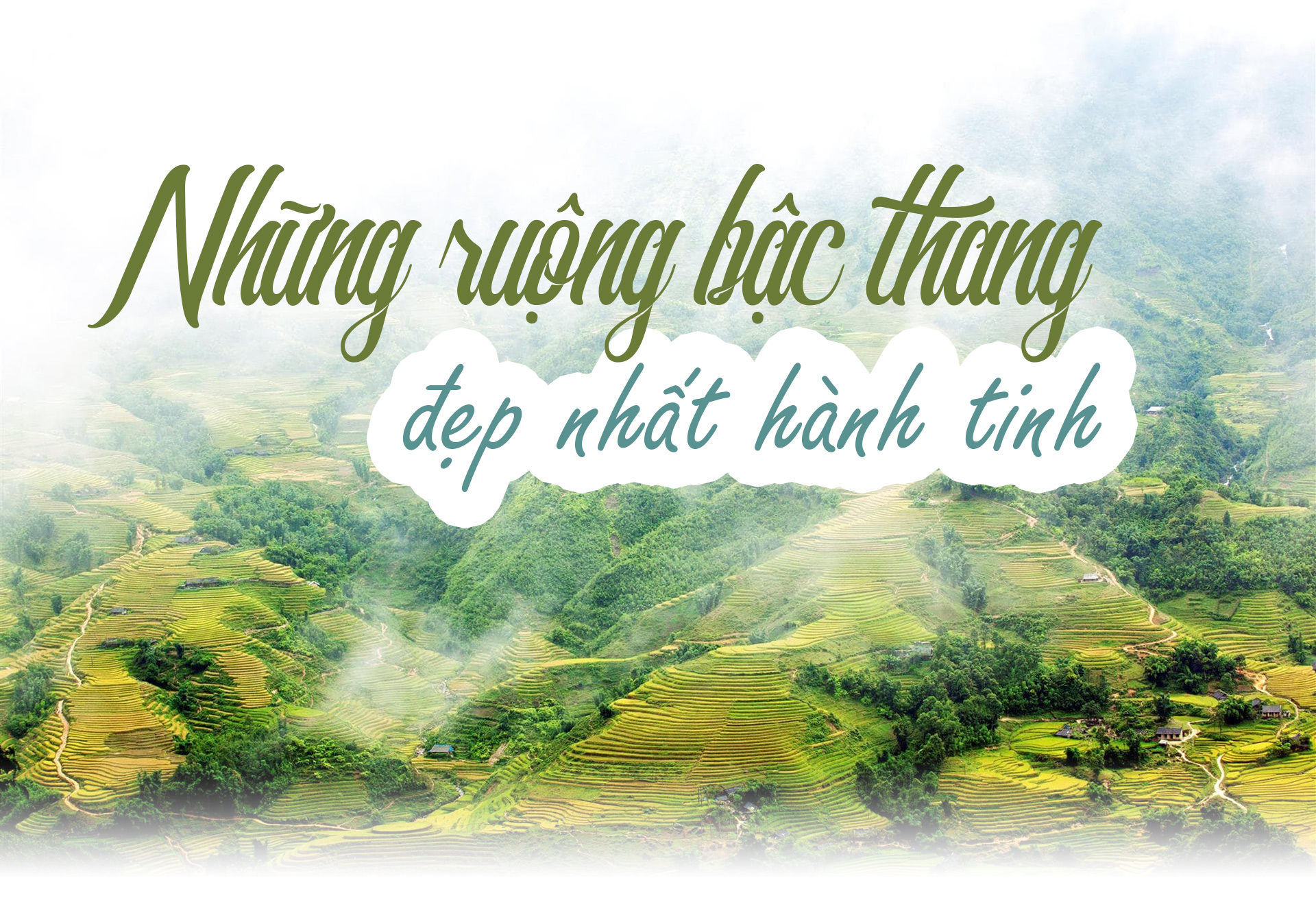 NHỮNG RUỘNG BẬC THANG ĐẸP NHẤT HÀNH TINH