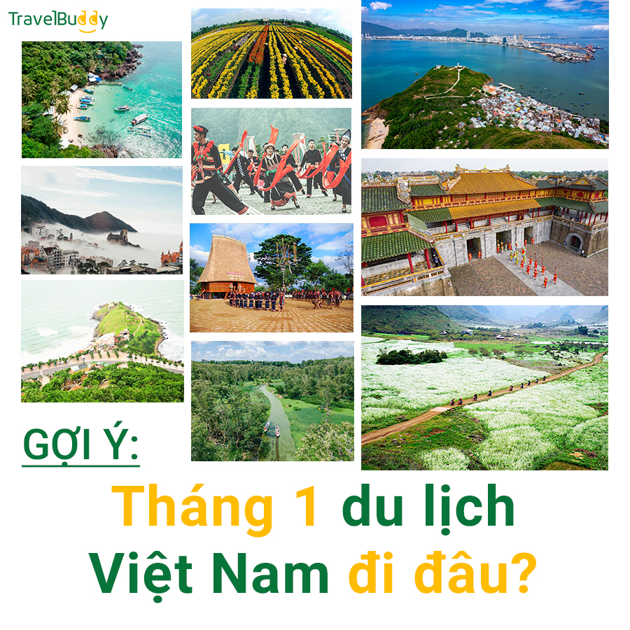 Gợi ý  Tháng 1 du lịch Việt Nam đi đâu